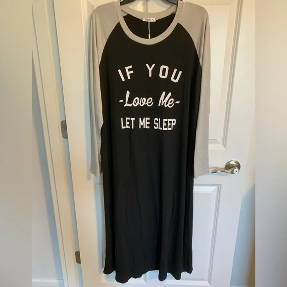 Ekouaer Long Sleeve Nightgown L | Soft Calf-Length Sleepwear Pajama Dress NWT - Picture 7 of 14